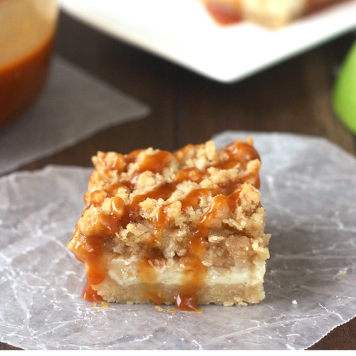 Caramel Apple Cheesecake Bars with Streusel Topping Flickr