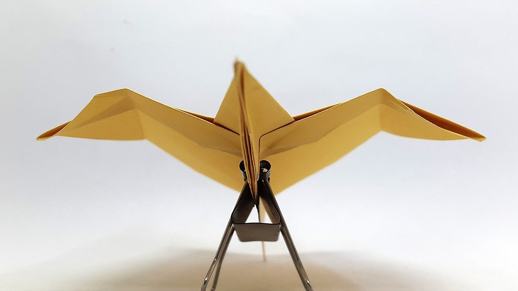 How To Make Paper Bird Boomerang Airplane That Comes Back … Flickr