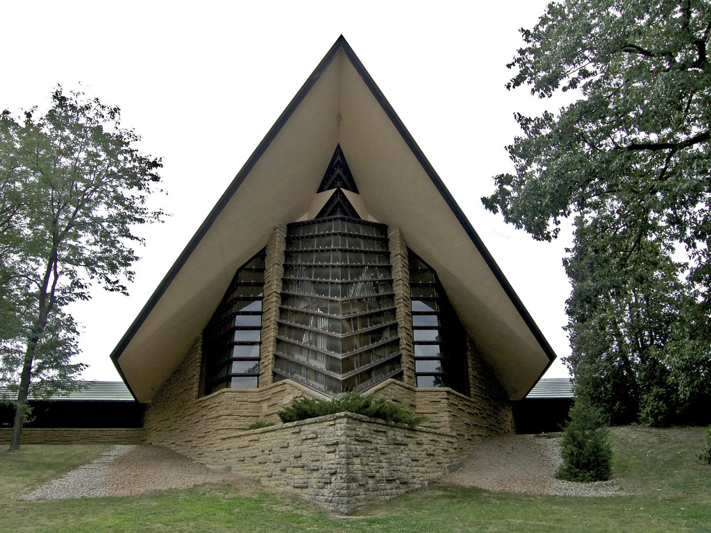 Unitarian Meeting House, Madison, Wisconsin, Frank Lloyd Wright