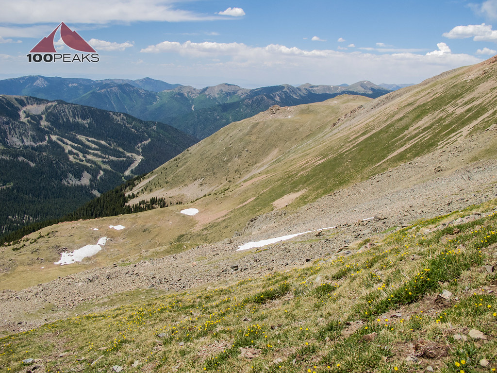 Taos Ski Area from Wheeler Peak Taos Ski Area from Wheeler… Flickr