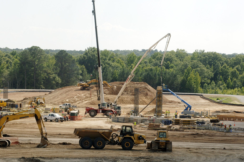 western view toward lignite generation area Mississippi Power's