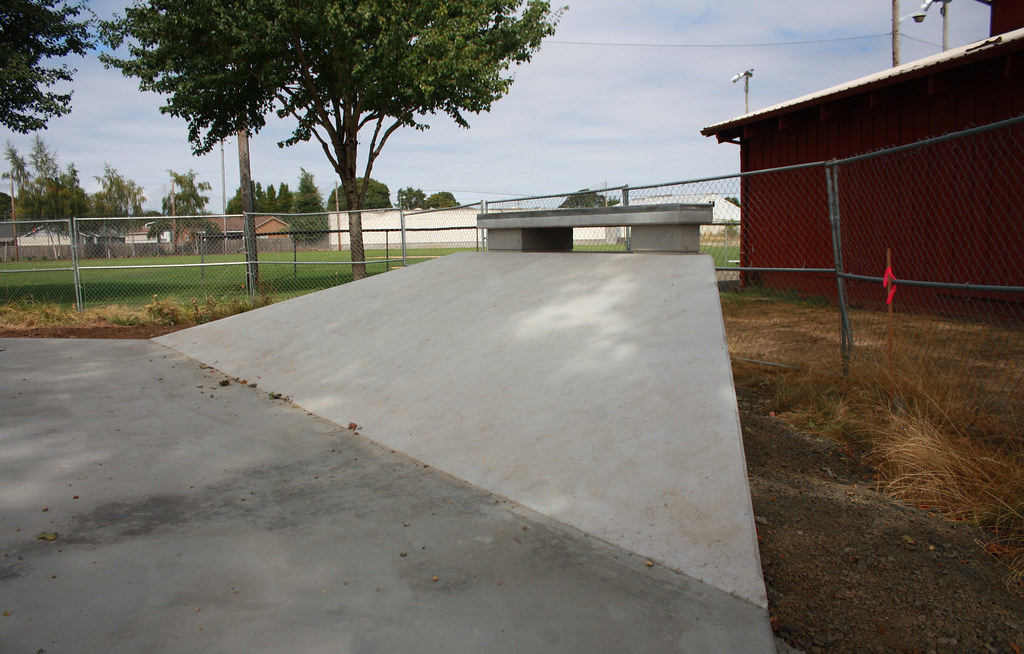 Junction City, Oregon Skatepark Construction Progress a photo on