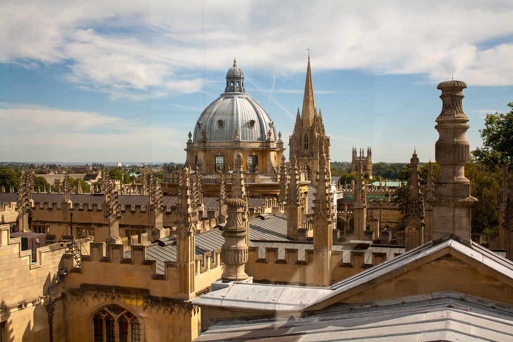 Views over Oxford City from the Sheldonian Theatre Cupola Flickr