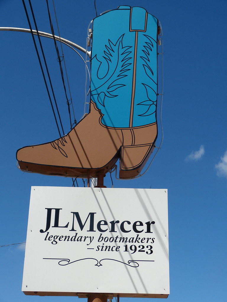J.L. Mercer Boot Shop San Angelo, Texas Tracy Robb Flickr