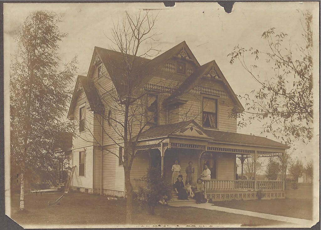Schuldt Home Klemme Iowa 1907 Home of my greatgrandpare… Flickr