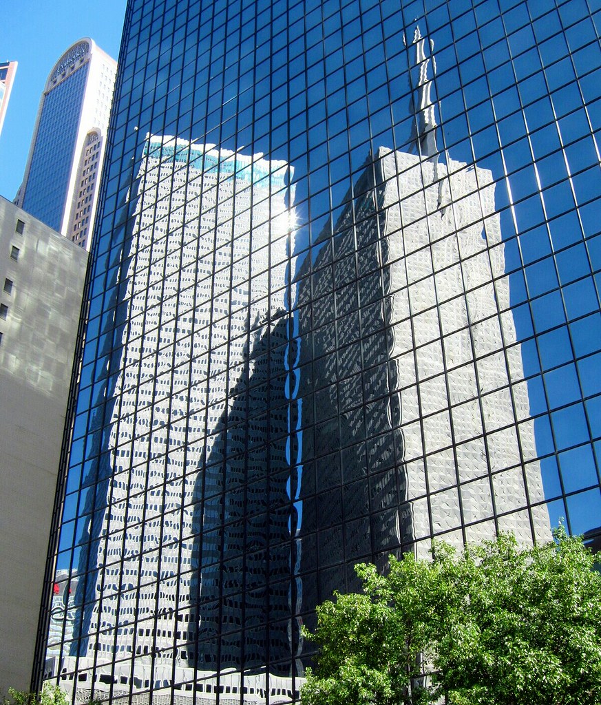Republic Gables Tower Reflected 06/09/12 1619 PM Neff Conner Flickr