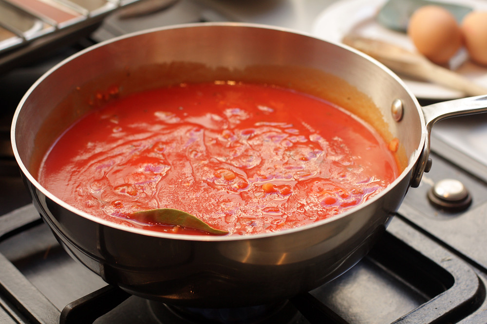 tomato sauce Meatball Sandwich Recipe David Lebovitz Flickr