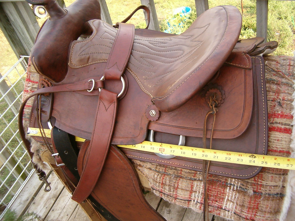 ozark leather saddle 006 draftcrosshorses Flickr