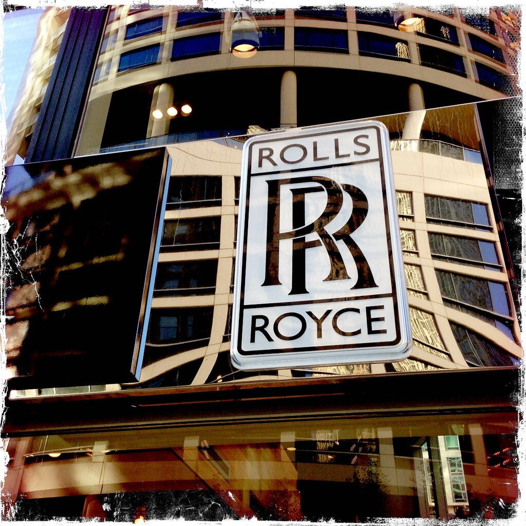 Rolls Royce dealer, Chicago Gold Coast Seth Anderson Flickr