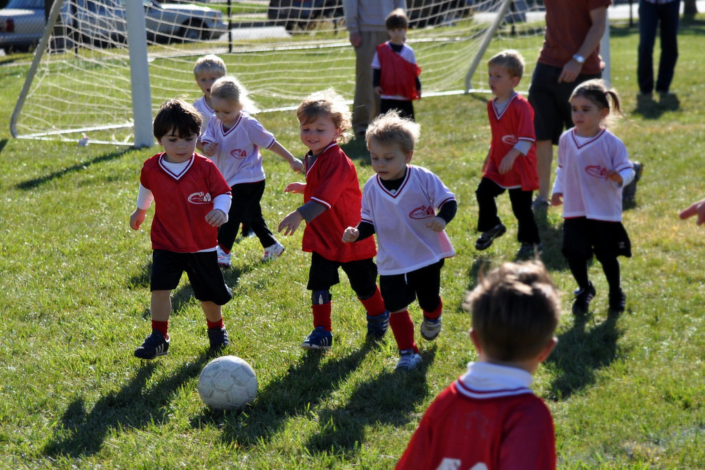 Soccer, 3 Year Old League Play Neighborhood Club Soccer, G… Flickr
