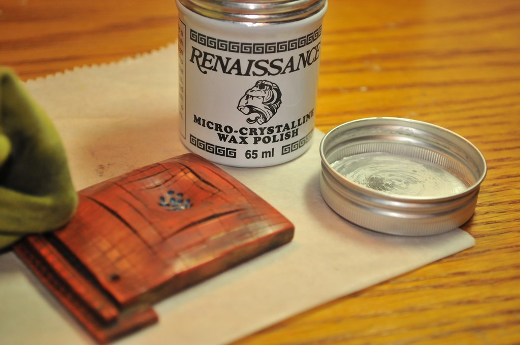 Renaissance Wax to polish I used 2 coats of Renaissance Wa… Flickr