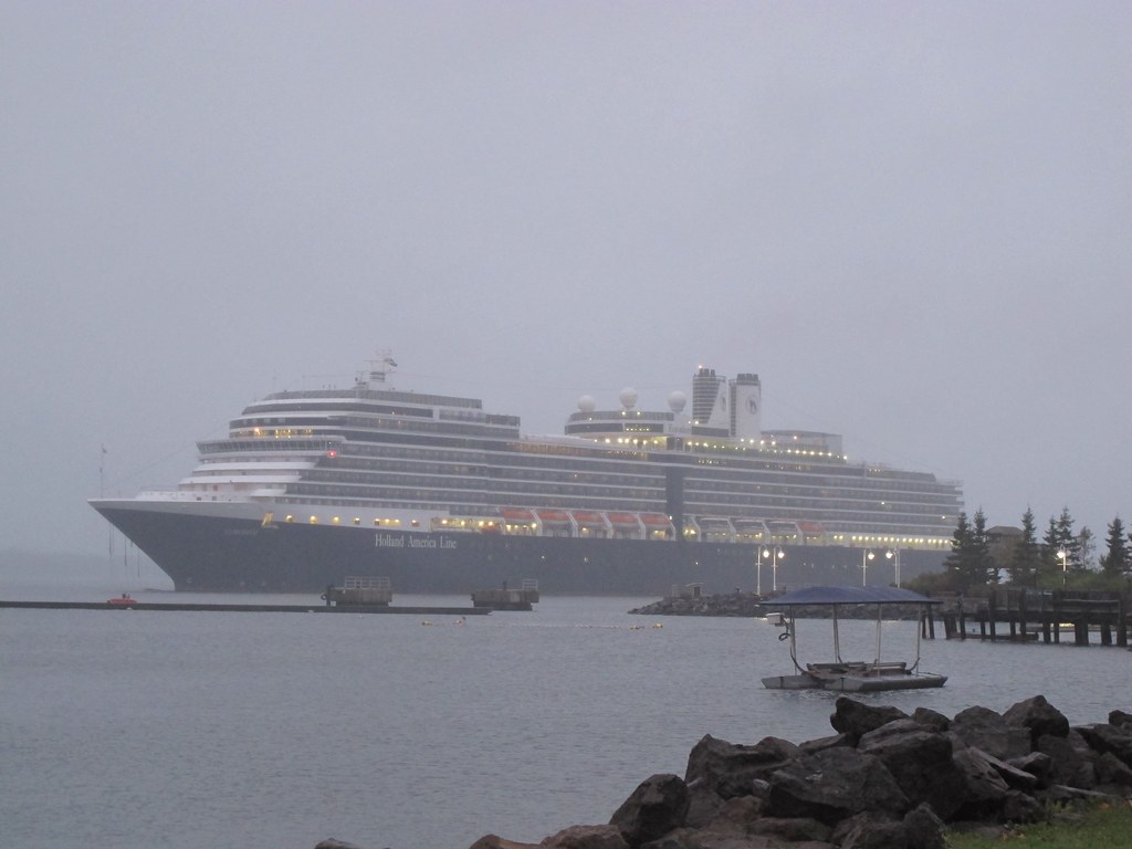 Cruise ship "Eurodam" at Charlottetown, Prince Edward Isla