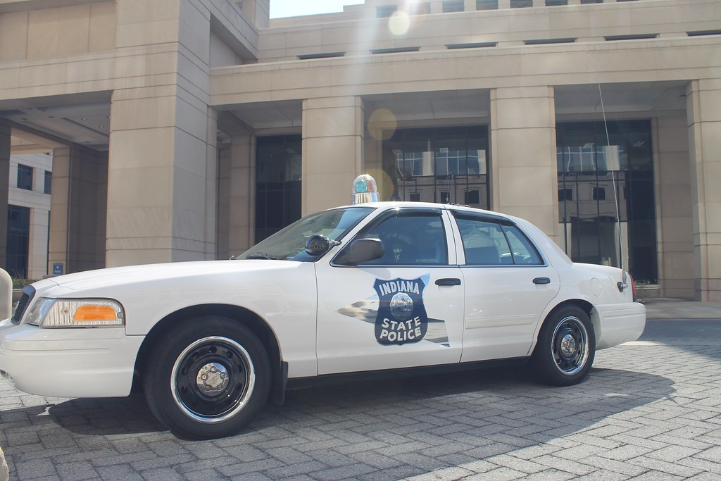 Indiana State Police Department Ford Crown Victoria Tyson1976 Flickr
