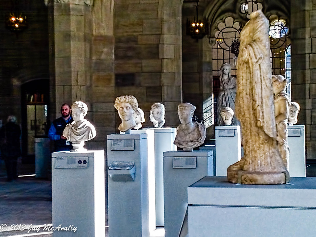 Garden of Busts Yale University Art Gallery, New Haven CT Jay