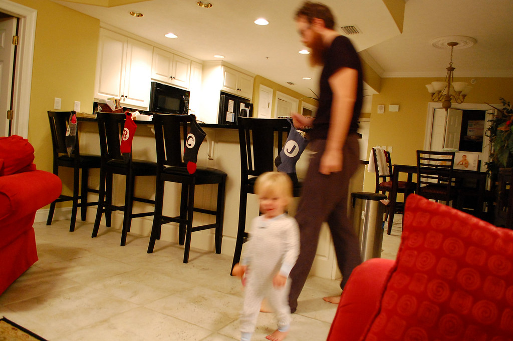 Early morning stockings. Paula Gibbs Flickr