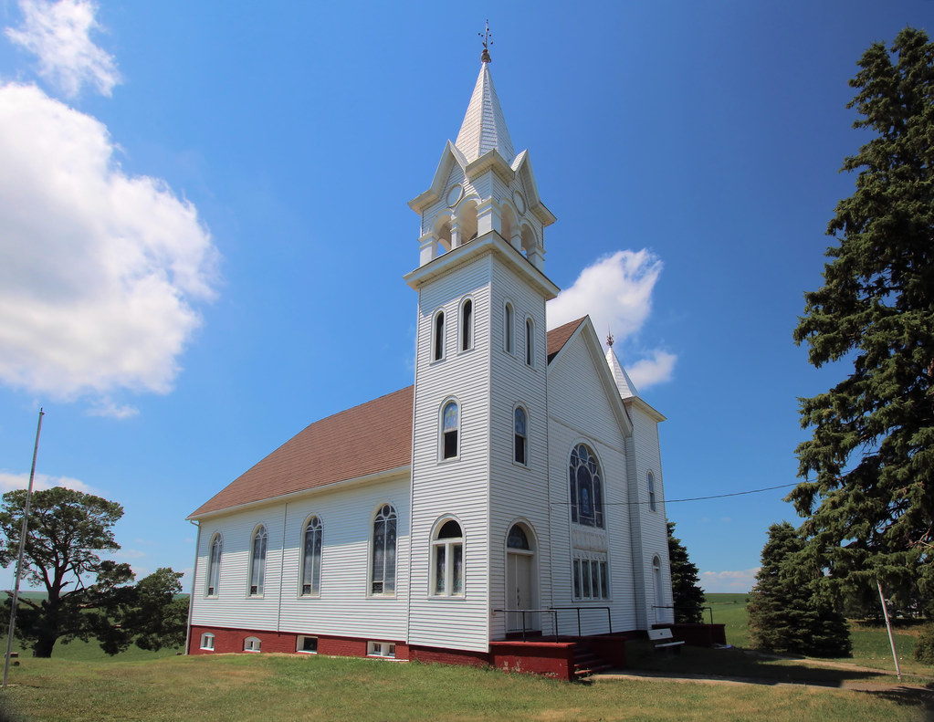 Soldier Lutheran Church rural Soldier, IA Tom McLaughlin Flickr