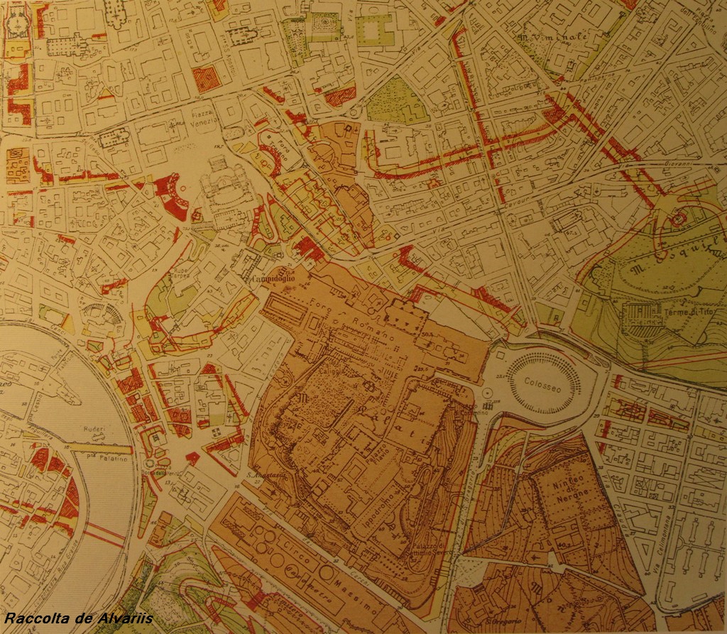 1931 Piano Regolatore zona archeologica a, Raccolta de A… Flickr