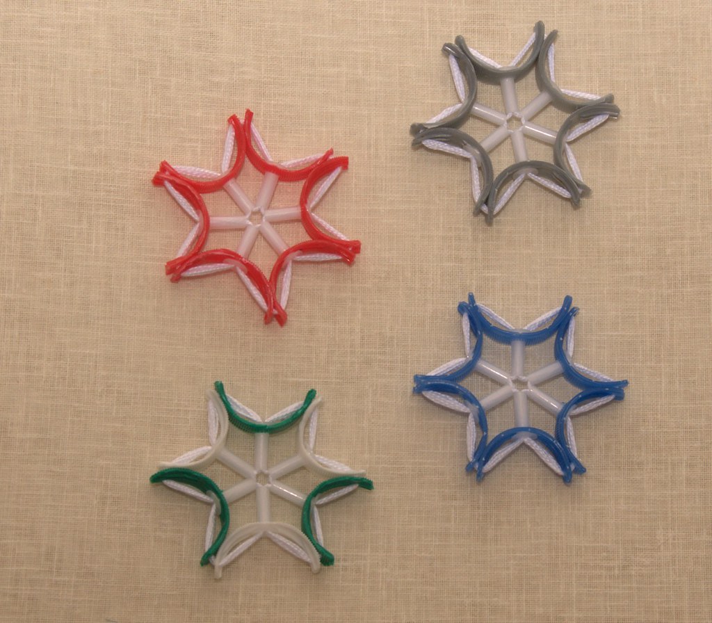 Stars Recycle Plastic Stars made from plastic bottle caps,… Flickr