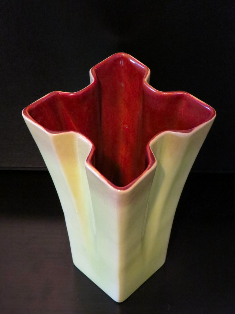 Red Wing Vase This is Red Wing Vase 1259 (circa 1946), wh… Flickr