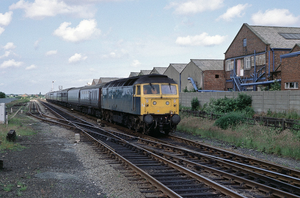 47447 Burscough Bridge 29/06/85 47447 seen approaching Bur… Flickr
