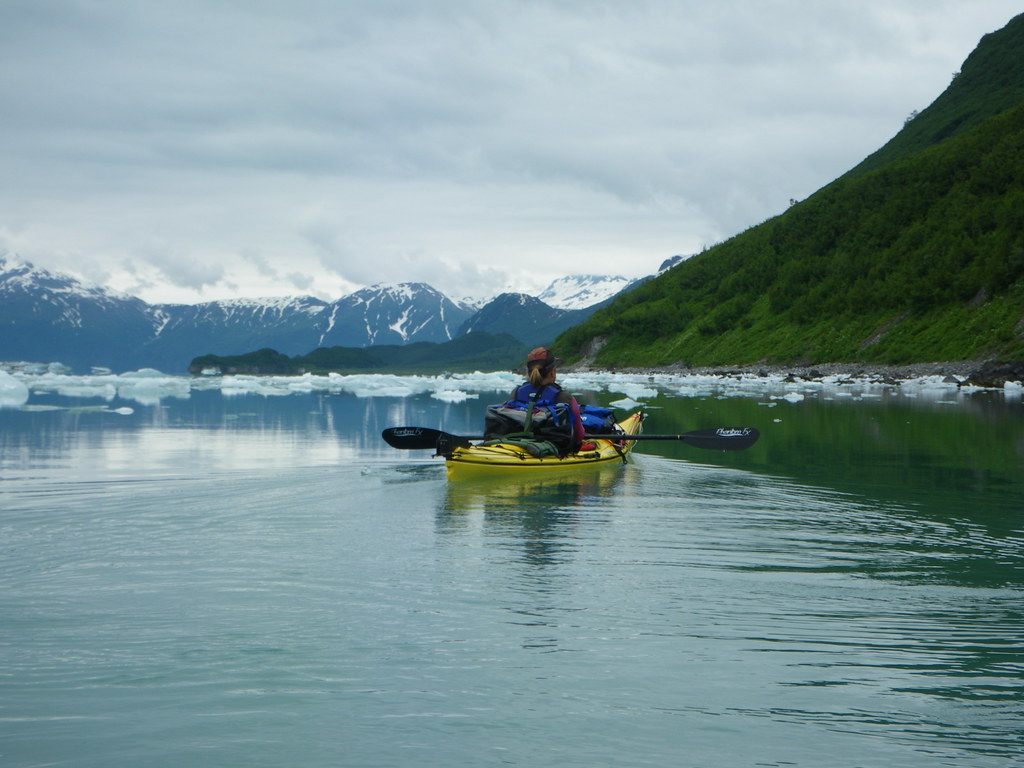 Kayaking to jobsite Susan Oehlers, Yakutat Ranger District… Flickr