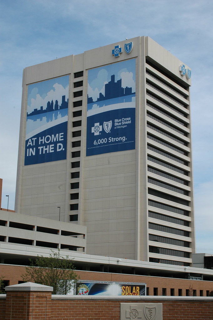 Blue Cross Blue Shield of Michigan BCBSM's tower headquart… Flickr