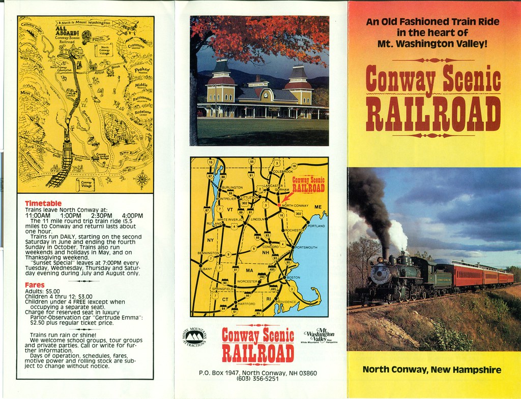 Conway Scenic Railroad,North Conway ,New Hampshire Flickr