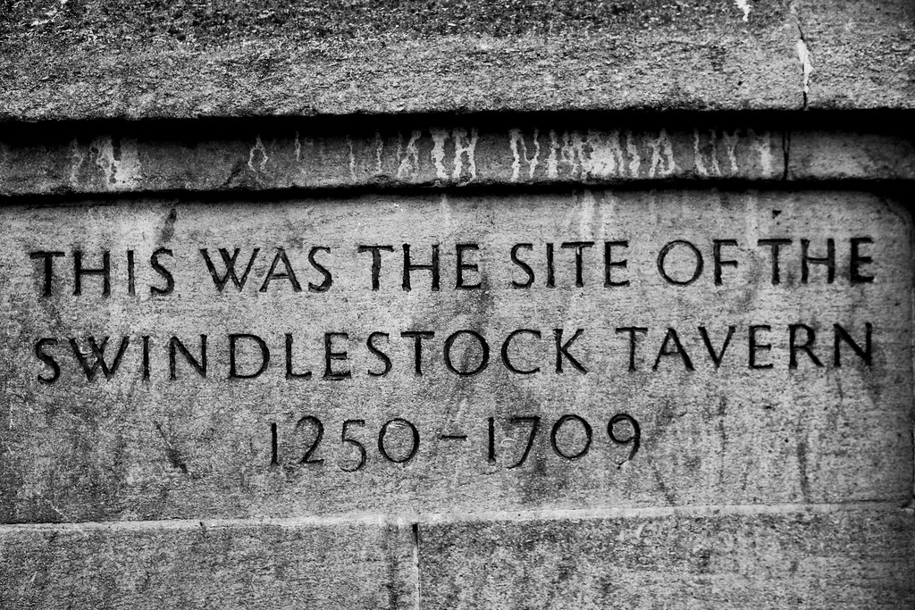 Swindlestock stock tavern, Oxford.......Now Santander bank… Flickr