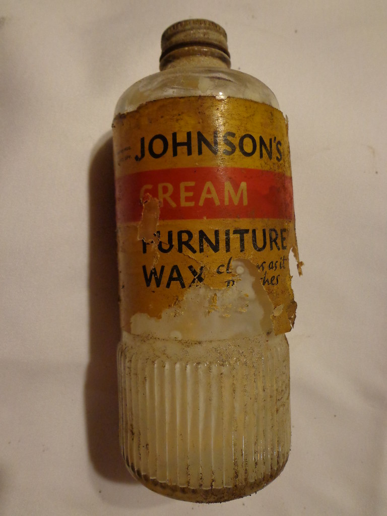 Johnsons Cream Furniture Wax. 2012 "Cleans as it Polishes"… Flickr