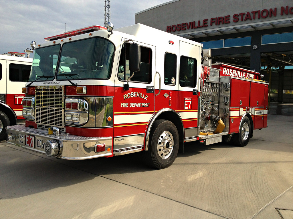 Roseville Fire department engine 7 liloazngurlspice Flickr