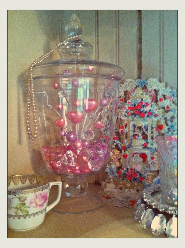 Apothecary jar filler for Valentine's day Eli & AnneMarie Flickr