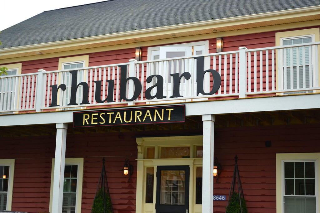 DSC_0412 (2) Rhubarb Restaurant Indian Harbour Nova Scotia… Flickr