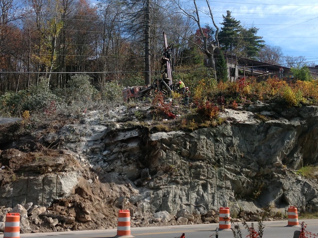 Oct. 2012 U.S. 321 Widening Project, Blowing Rock Drilling… Flickr