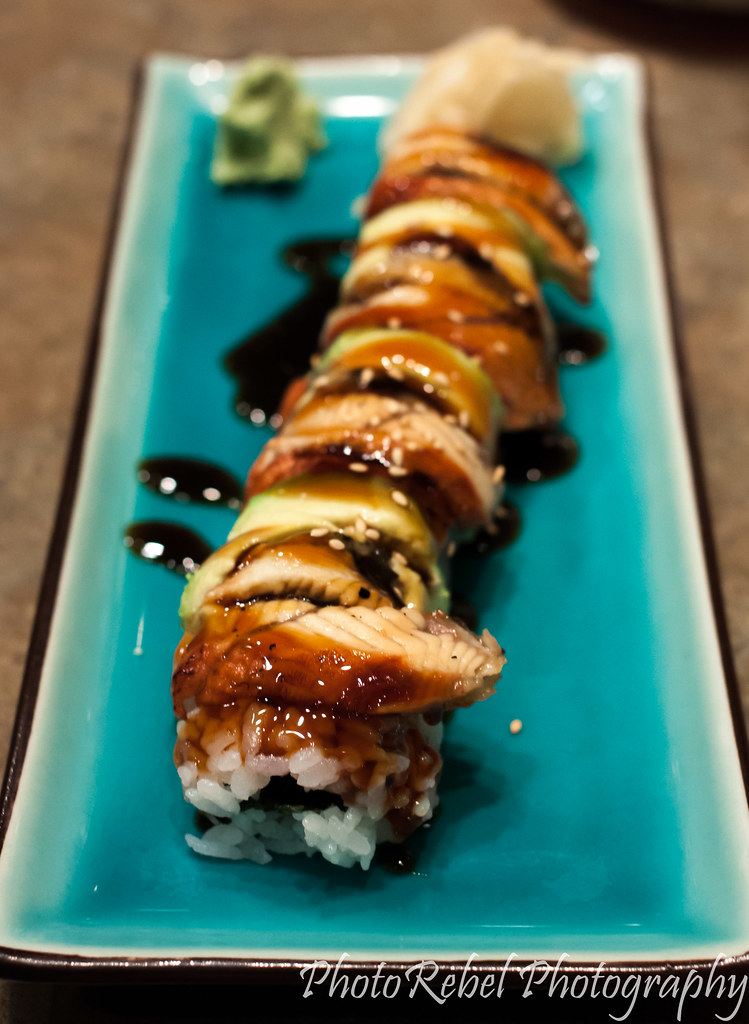 Dancing Eel Roll Dancing Eel Roll from Sori Sushi in Toled… Flickr