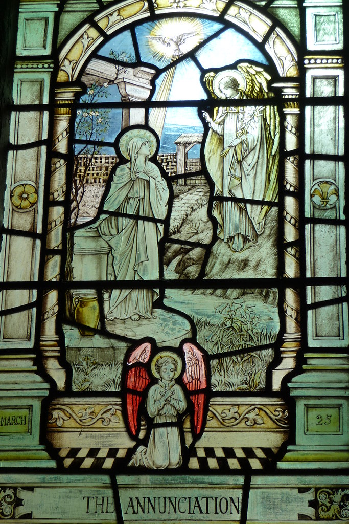 Chester Cathedral Stained Glass Windows The Annunciation… Glass