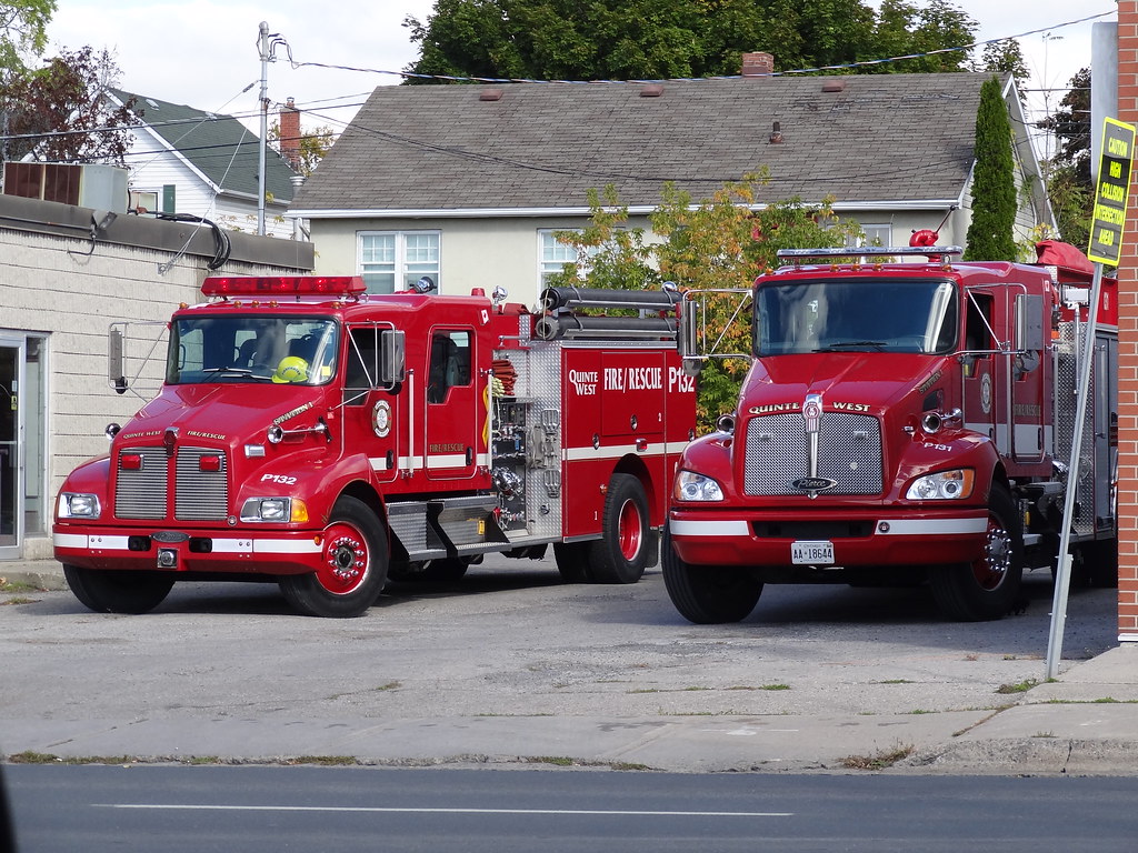 Quinte West Fire Department Pumpers 131 and 132 valley_man85 Flickr