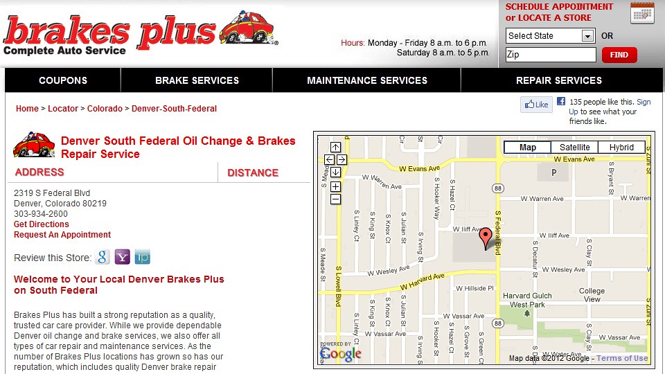 Car Care Denver CO Brakes Plus Denver South Federal Flickr