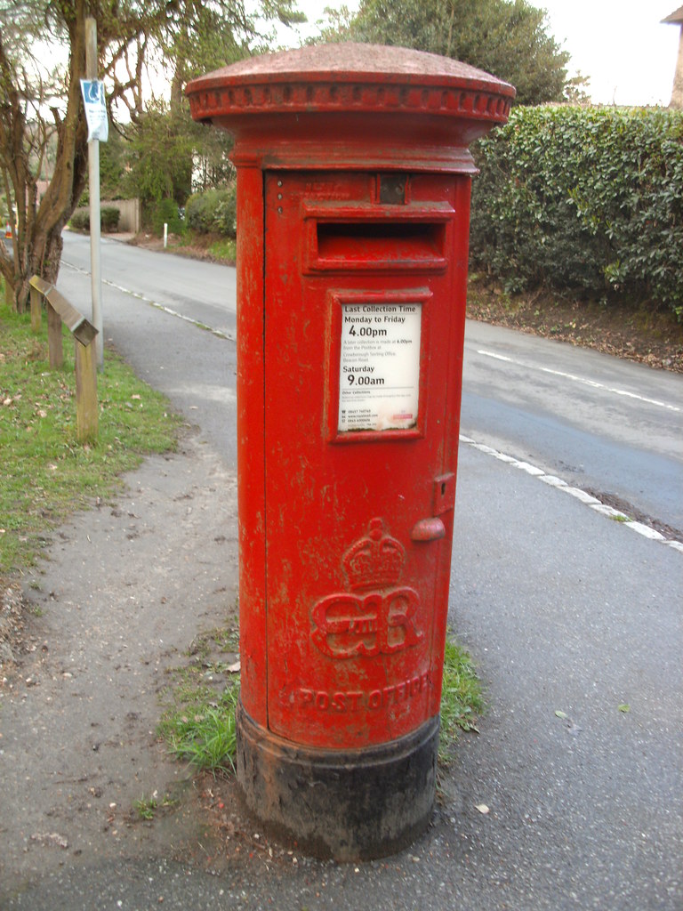 Edward 8th pillar Box, School Lane, Crowborough, TN6 253 Flickr