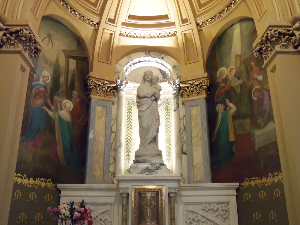 St. Francis Xavier, New York City St. Mary's Altar Murals … Flickr
