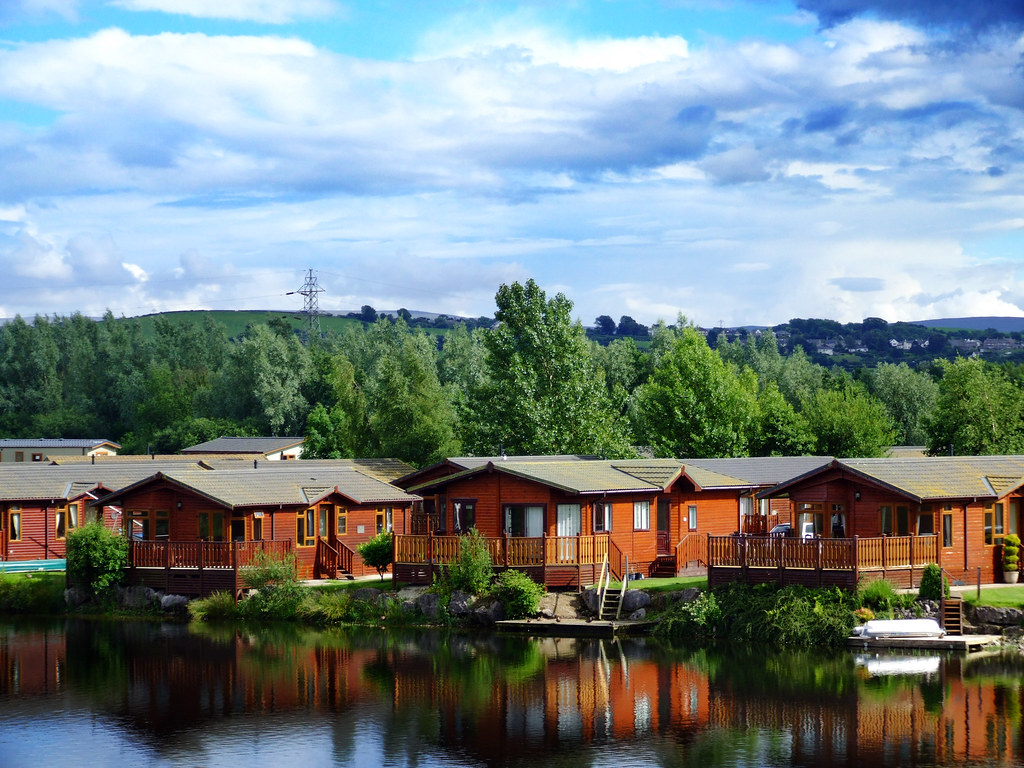 DSCF2394 Holiday lodges in Carnforth, Lancashire. Chris Copley Flickr