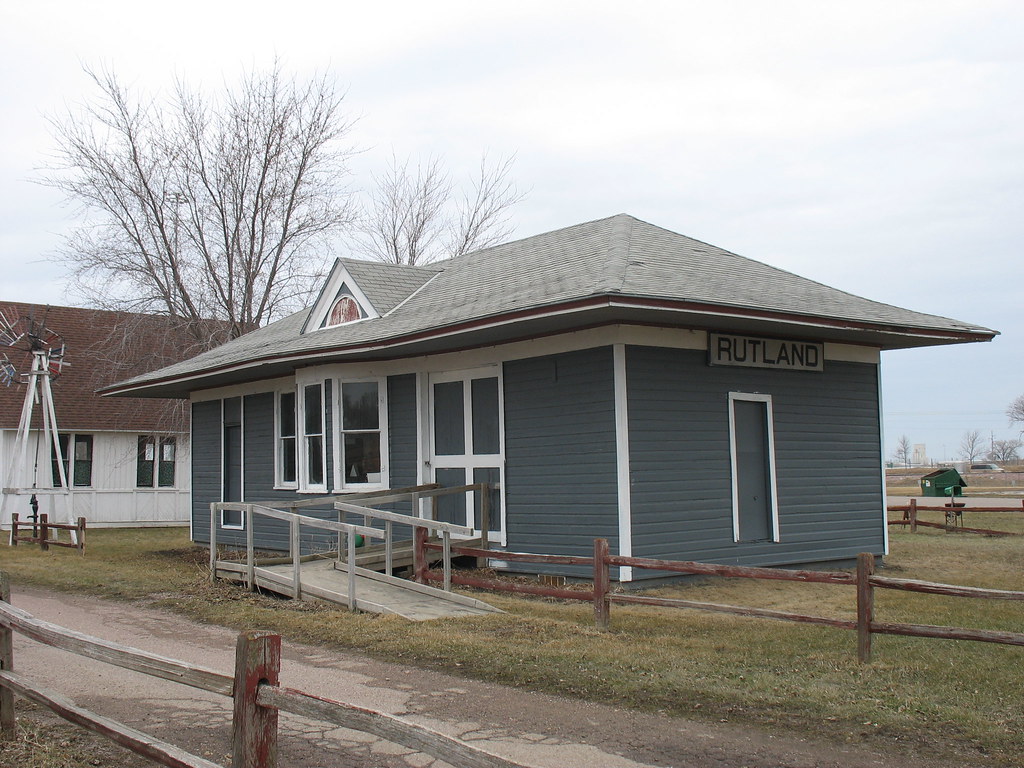 Rutland, SD, Great Northern Depot Rutland, SD, Great North… Flickr
