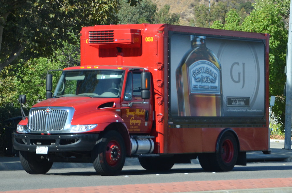 YOUNG'S MARKET COMPANY INTERNATIONAL DELIVERY TRUCK Flickr