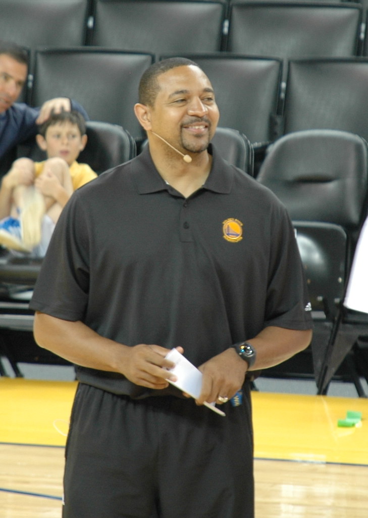 Warriors Open Practice 101312 Mark Jackson, head coach o… Flickr