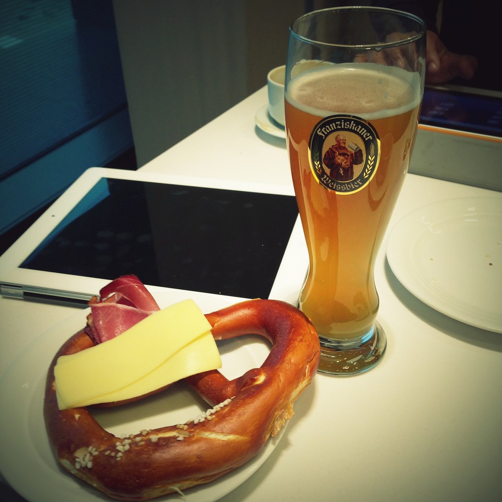 Breakfast of champions in Frankfurt. I like Germany. Flickr