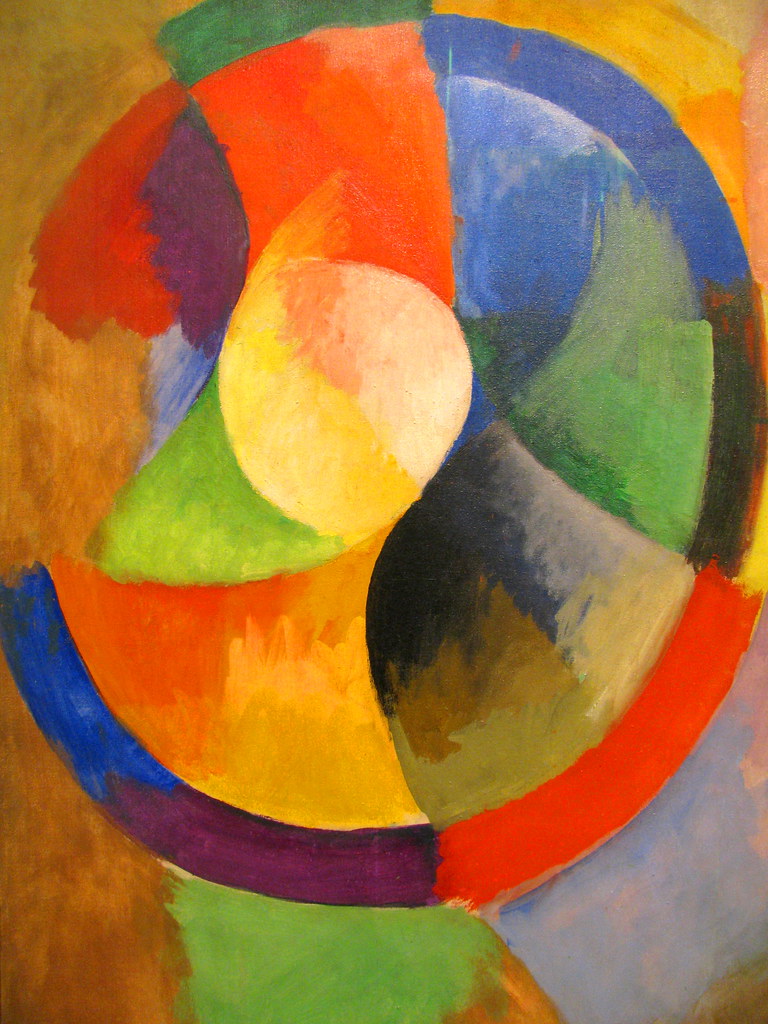 Robert Delaunay. Circular Forms Sun No 2 c1912 Mi trabajo… Flickr