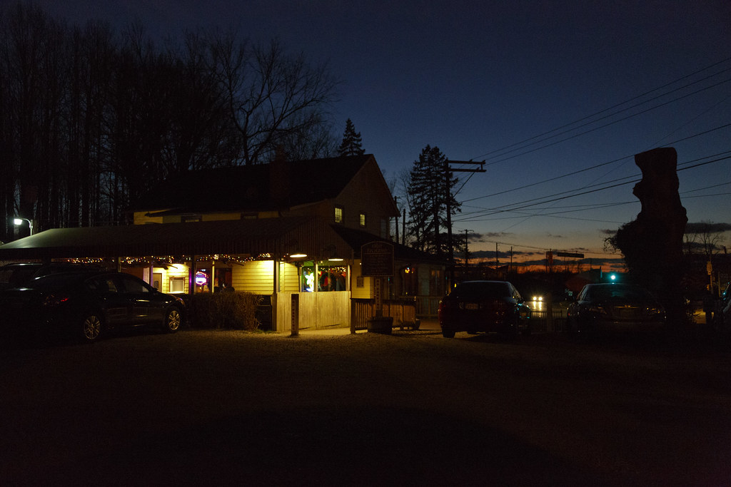 Olney Ale House, Dusk (10k ISO) Handheld too; to give you … Flickr