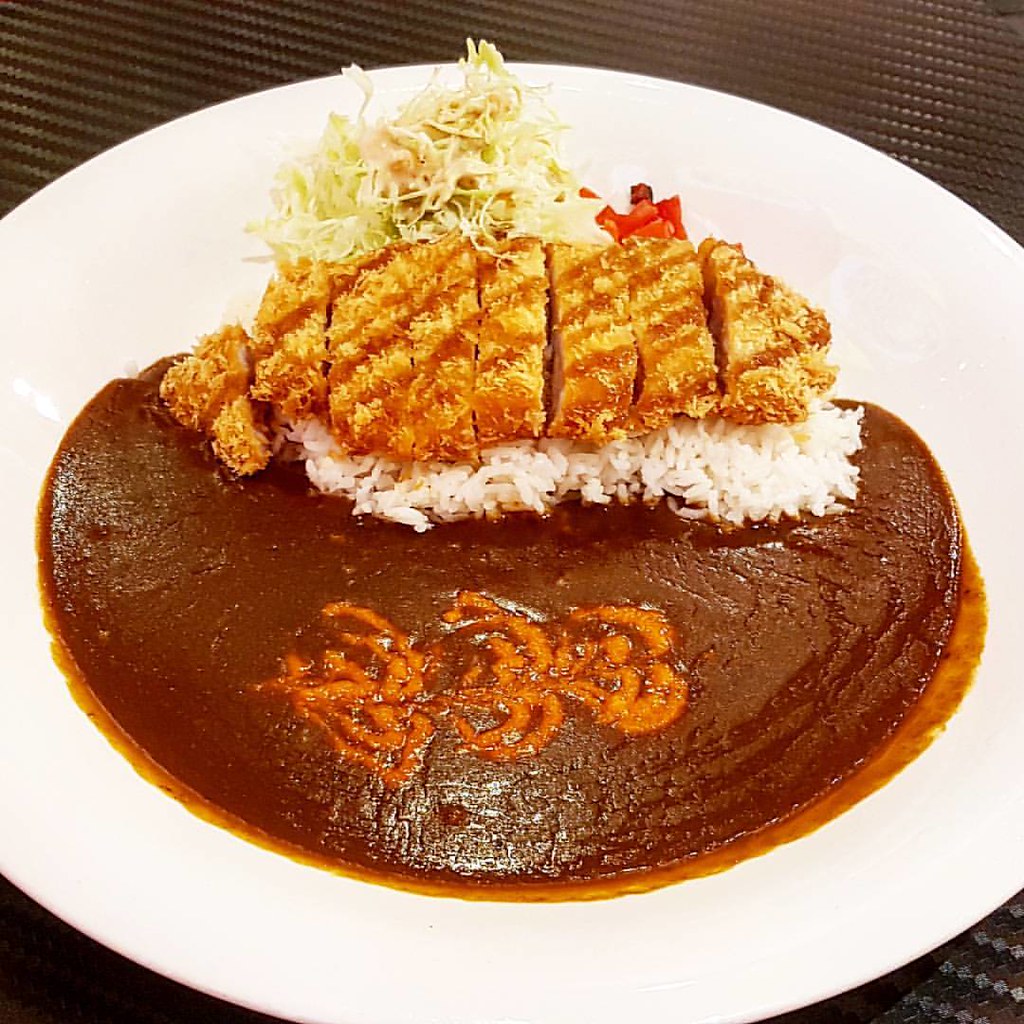 Dinner, trying out Monster Curry Pork Katsu and type of le… Flickr
