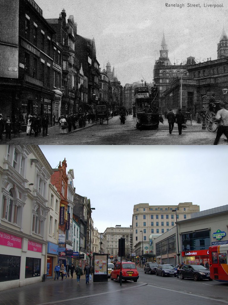 Ranelagh Street 1905 and 2013 A few buildings untouched, C… Flickr