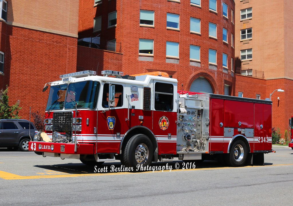 LONG BEACH, NY FIRE DEPARTMENT ENGINE 43 Scott Berliner Flickr
