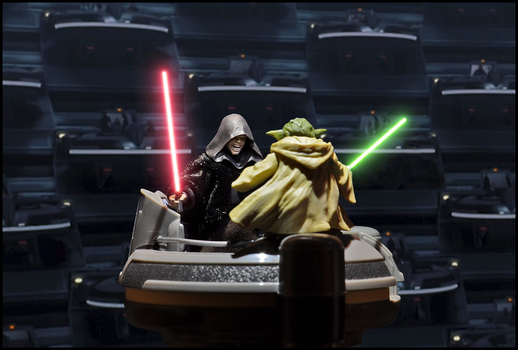 Yoda Vs. Darth Sidious Revenge of the Sith Flickr